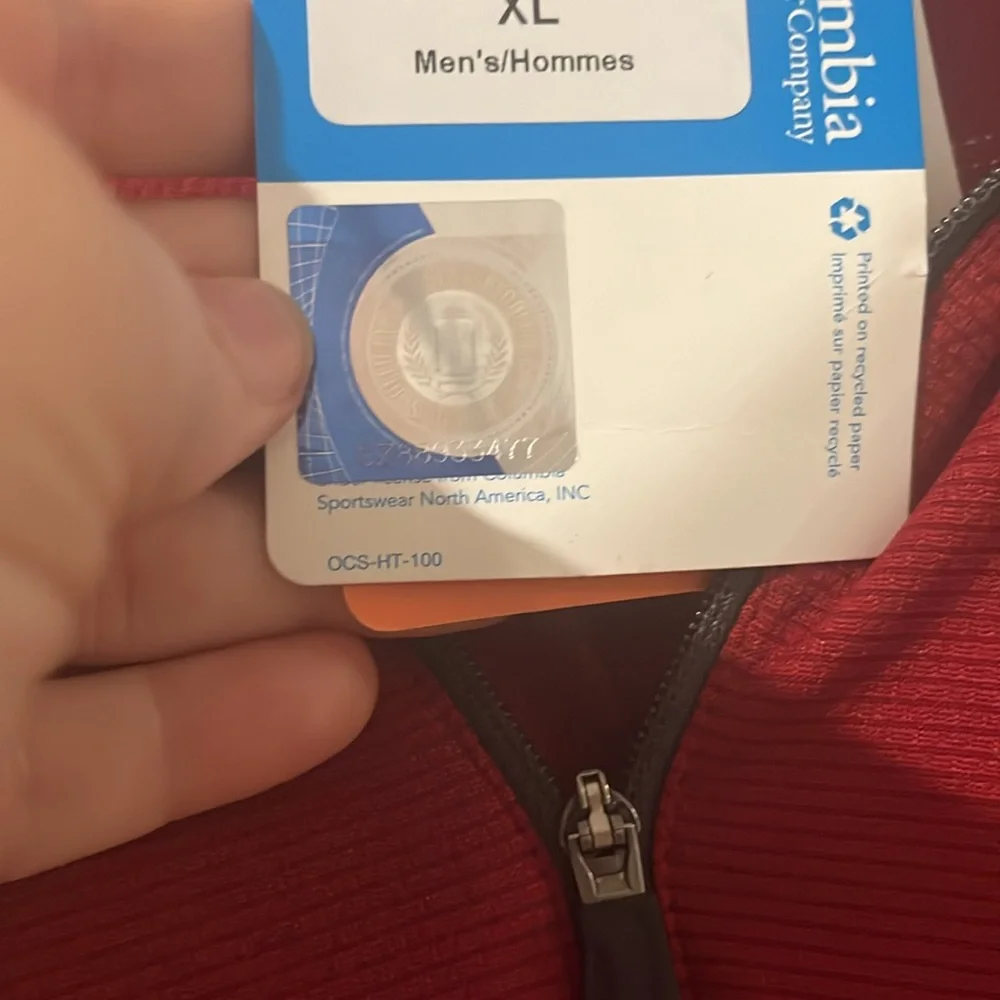 Arkansas Razorbacks Columbia Golf Half-Zip - Picture 4 of 4